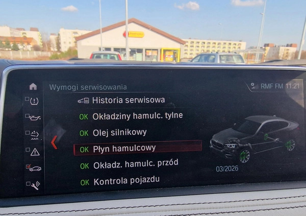 BMW X6 cena 221400 przebieg: 115000, rok produkcji 2018 z Bełchatów małe 46